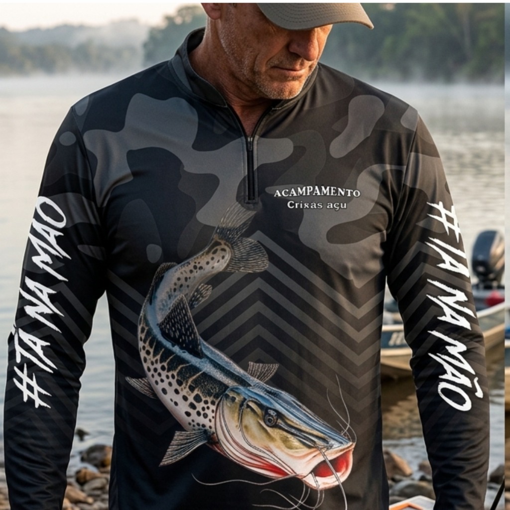 Camiseta  de Pesca