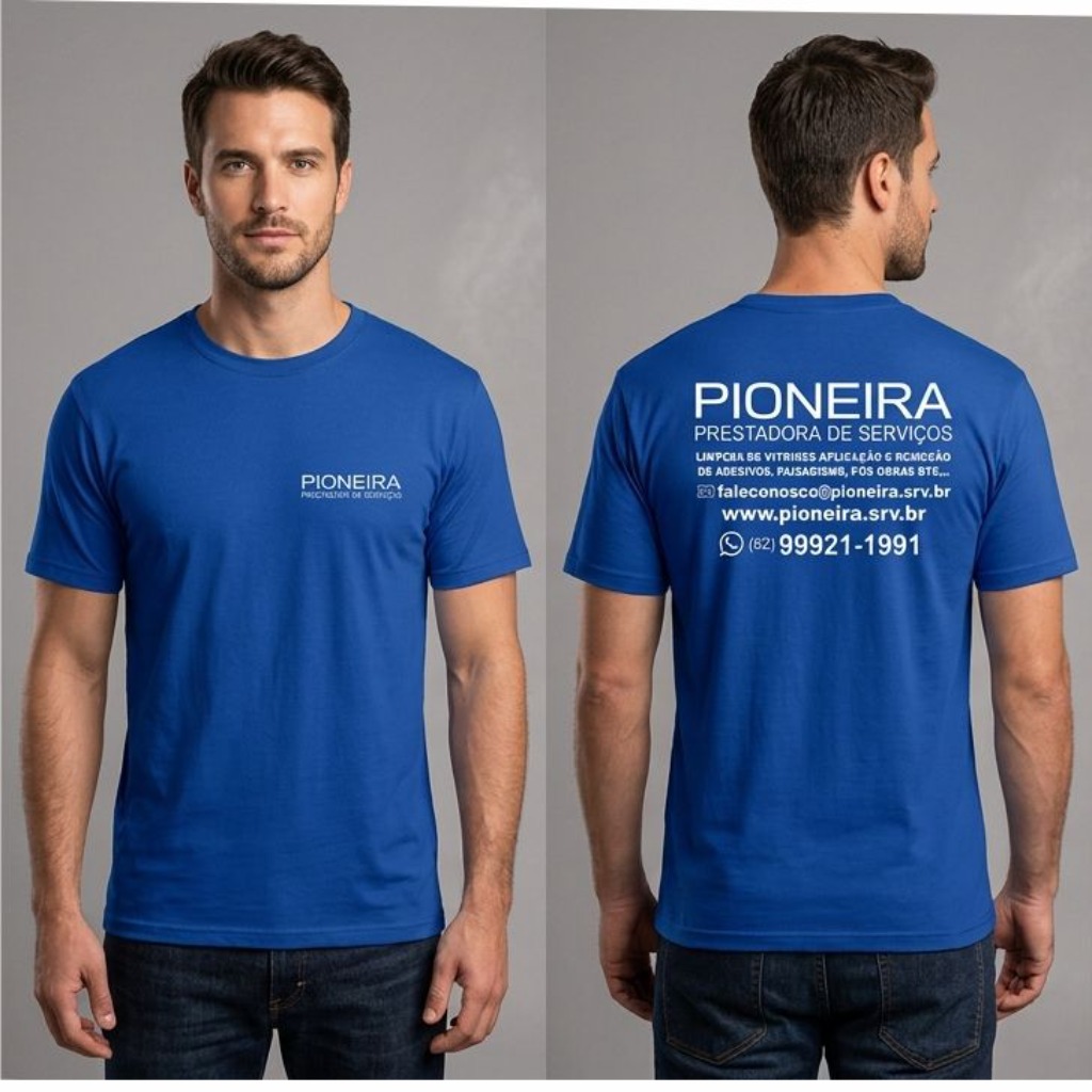 Camiseta gola O malha  malha PV