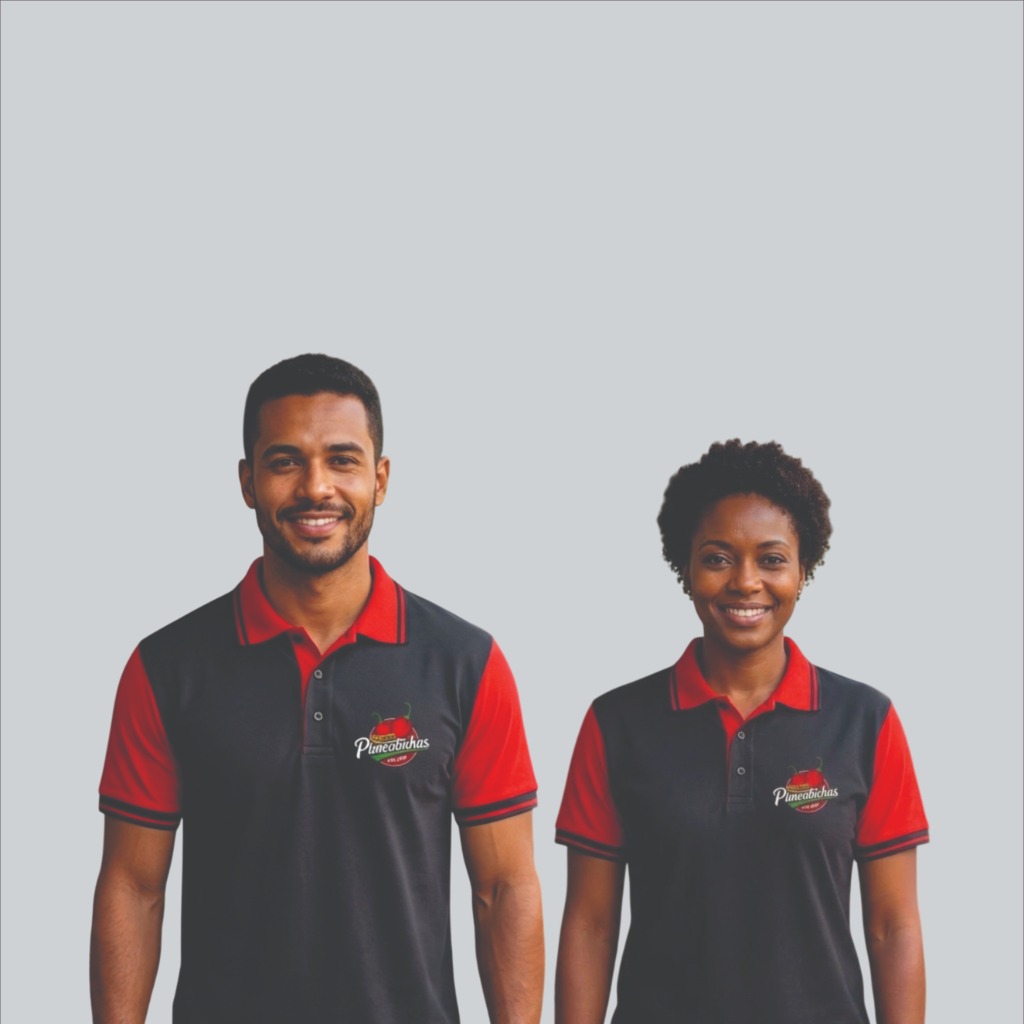 Camiseta polo malha PV